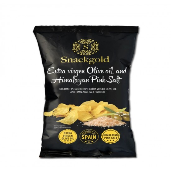 Gourmet Chips med himalaya salt og oliven olie 40 gram