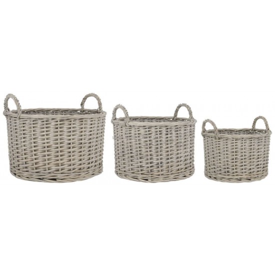 Rattan Kurv Large