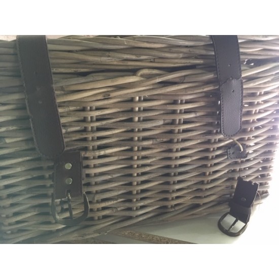 Rattan kuffert 2.sort 40x55cm