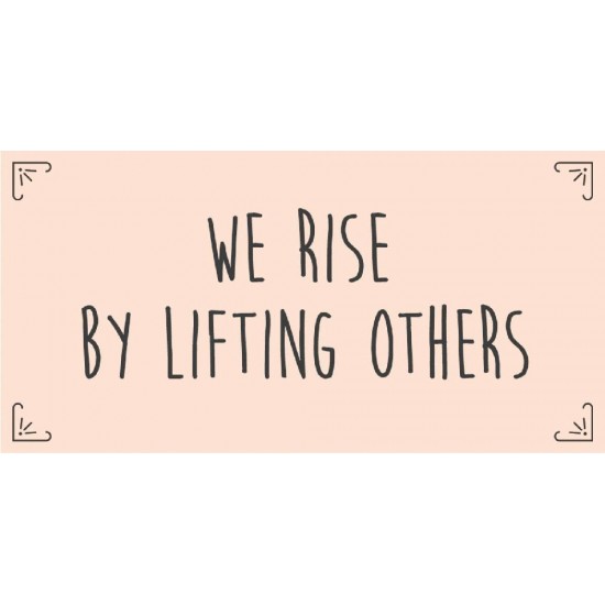 Ib Laursen "we rise by lifting others" Magnet