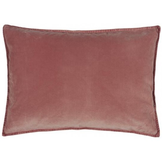 4 stk Luksus Pudebetræk velour - Faded Rose 72cm - 20% rabat