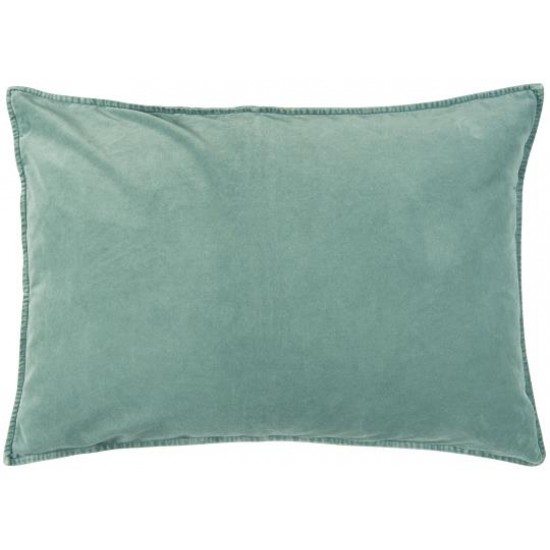 4 stk Luksus Pudebetræk velour - Green Mist 72cm - 20% rabat