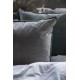 4 stk Luksus Pudebetræk velour - Ash Grey 72cm - 20% rabat