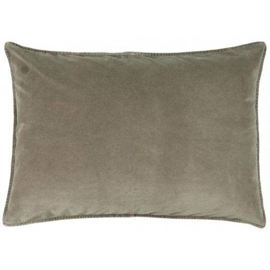 4 stk Luksus Pudebetræk velour - Linen 72cm - 20% rabat