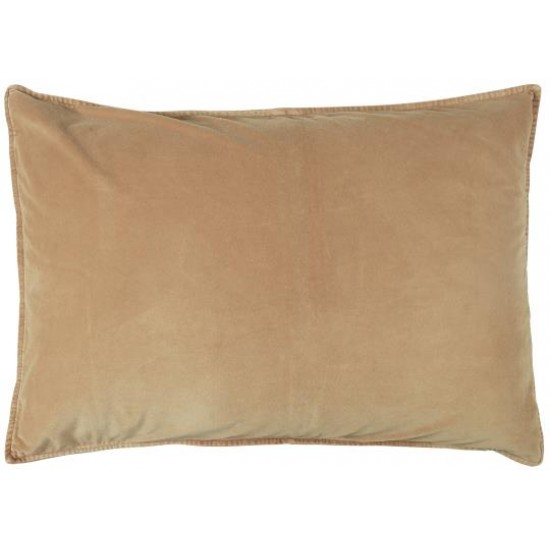 4 stk Luksus Pudebetræk velour -  Cafe creme 72cm - 20% rabat