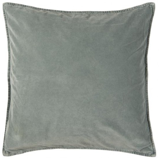 4 stk. Velour Pudebetræk Green Mist fra Ib Laursen 50 x 50 cm - 20% rabat