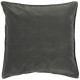 4 stk. Velour Pudebetræk thunder grey fra Ib Laursen 50 x 50 cm - 20% rabat