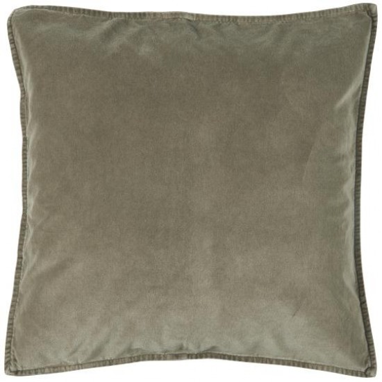 4 stk. Velour Pudebetræk Linen fra Ib Laursen 50 x 50 cm - 20% rabat