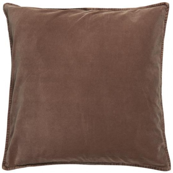 4 stk. Velour Pudebetræk Burned rose fra Ib Laursen 50 x 50 cm - 20% rabat