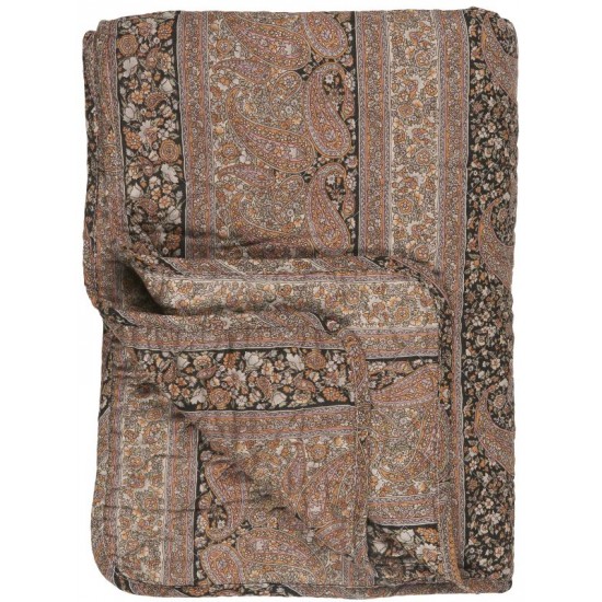 Quilt multifarvet paisley