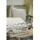 Quilt beige med roser