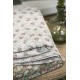 Quilt beige med roser