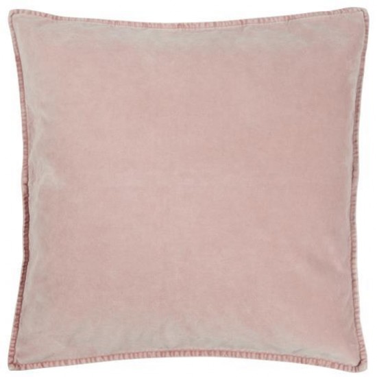 Pudebetræk velour rose shadow 50x50