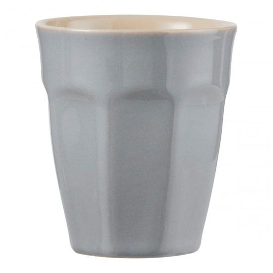 Sæt med 12 Mynte Latte Krus French Grey - 20% rabat