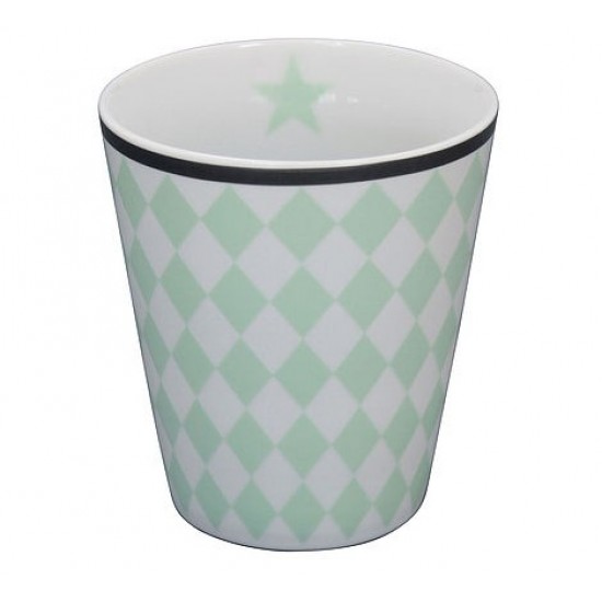 Happy Mug - Minty Harlekin Krus