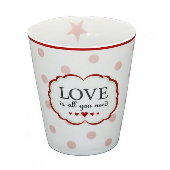 Happy Mug - Love is all Krus