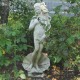 Venus af Botticelli H85cm - Flot Havefigur i marmor 