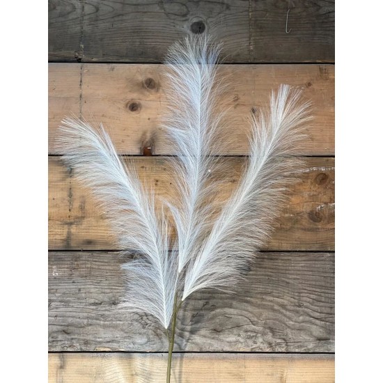 Pampas Græs 90 cm creme - kunstig plante