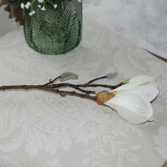 Hvid Magnolia 40cm - kunstig plante