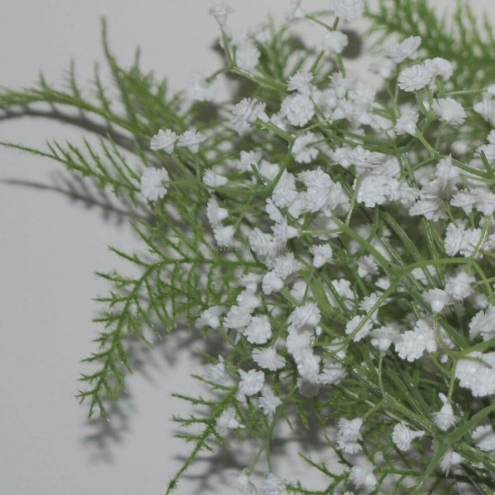 Pyntegrønt til buketter - Plumosus blad 60cm - kunstig blomst