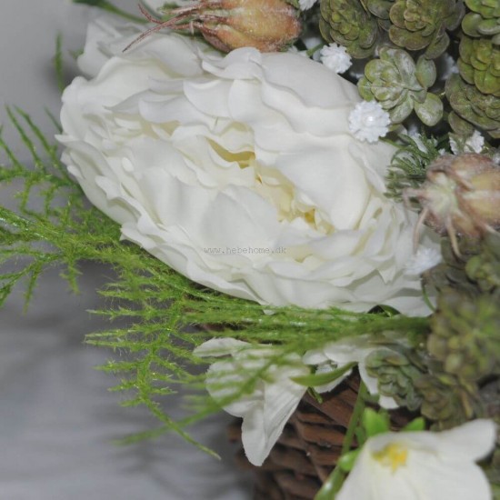 Pyntegrønt til buketter - Plumosus blad 60cm - kunstig blomst