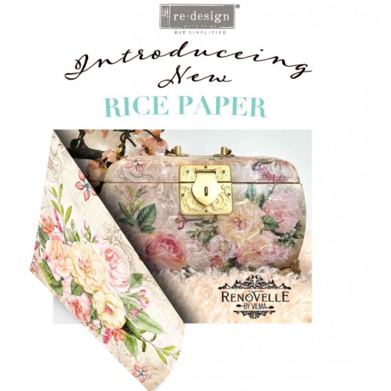 Rice Paper Floral Sweetness 1 ark