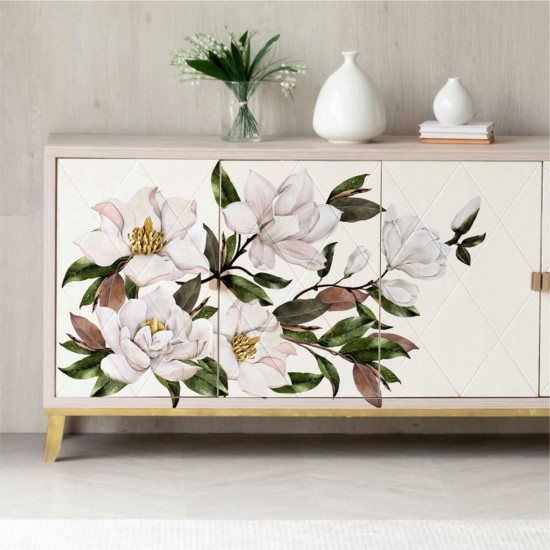 Decor Transfer magnolia blomster 60x88 Magnolia