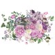 Decor Transfer lilla blomster 60x88 Morning Purple