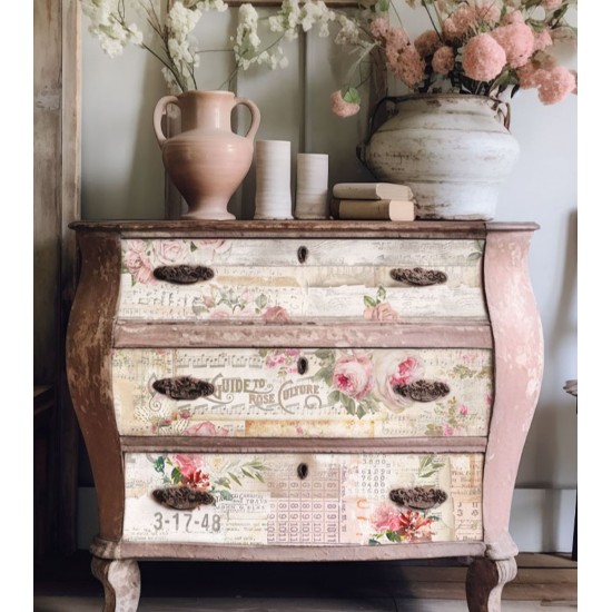 Decoupage Papir - Shabby Chic 3 ark 49.5x76cm