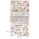 Decoupage Papir - Shabby Chic 3 ark 49.5x76cm