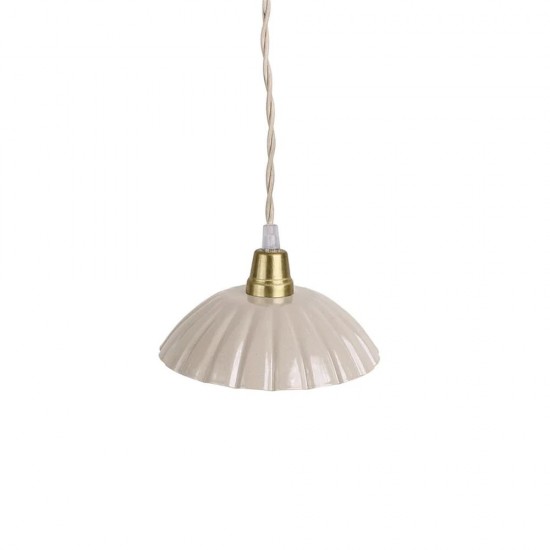 Loftslampe small Ingrid Beige